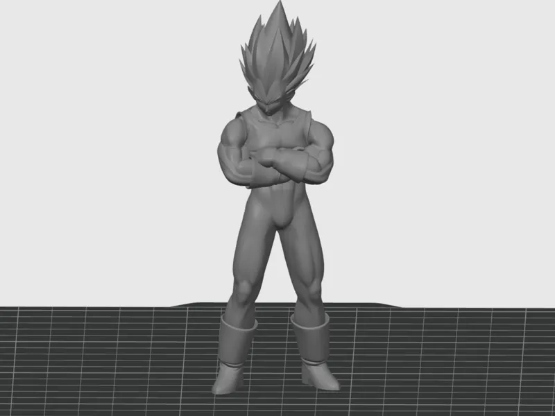 Vegeta Saga Majin Buu