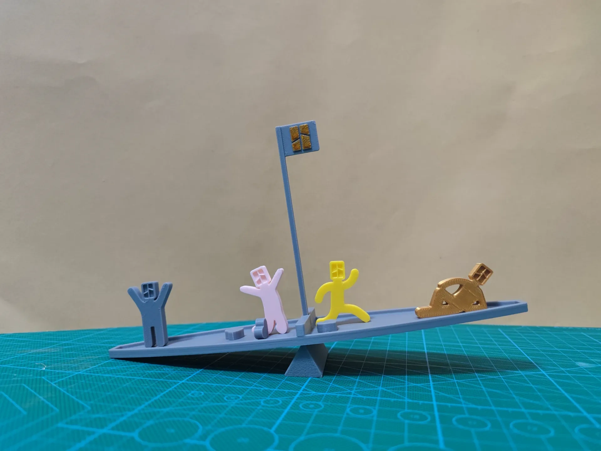 Miniatura 2 do modelo 3D 烧脑半对抗平衡桌游——废料之船
