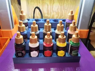 airbrush paint holder