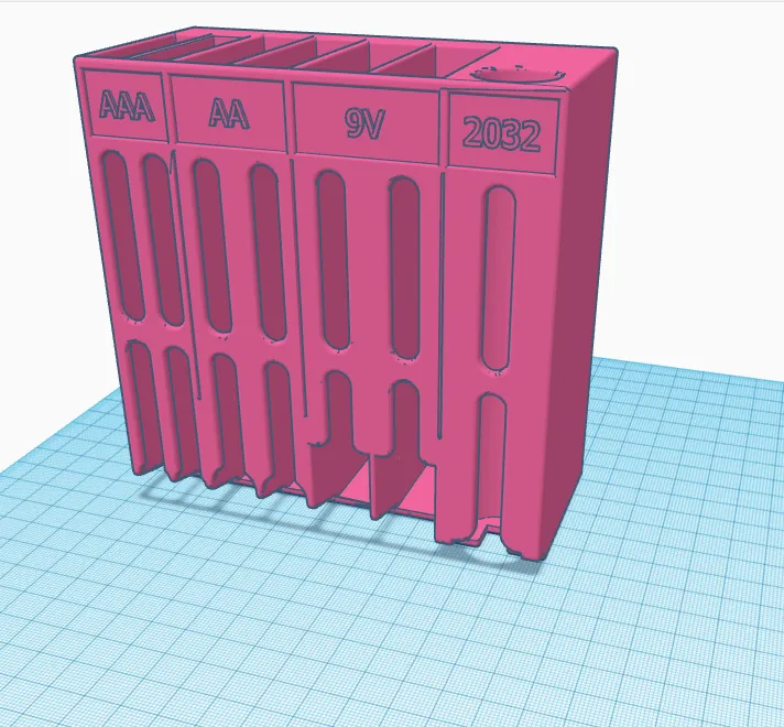 Big Battery Box for Ikea Skadis