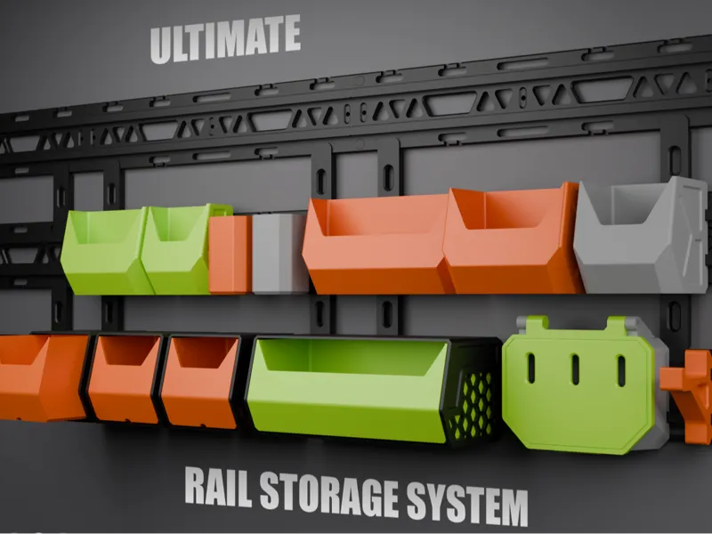 Rail Storage System - Ultimate Storage