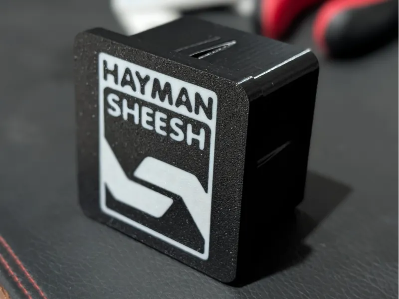 Hayman Sheesh (Reese) Towbar Hitch Receiver Cover
