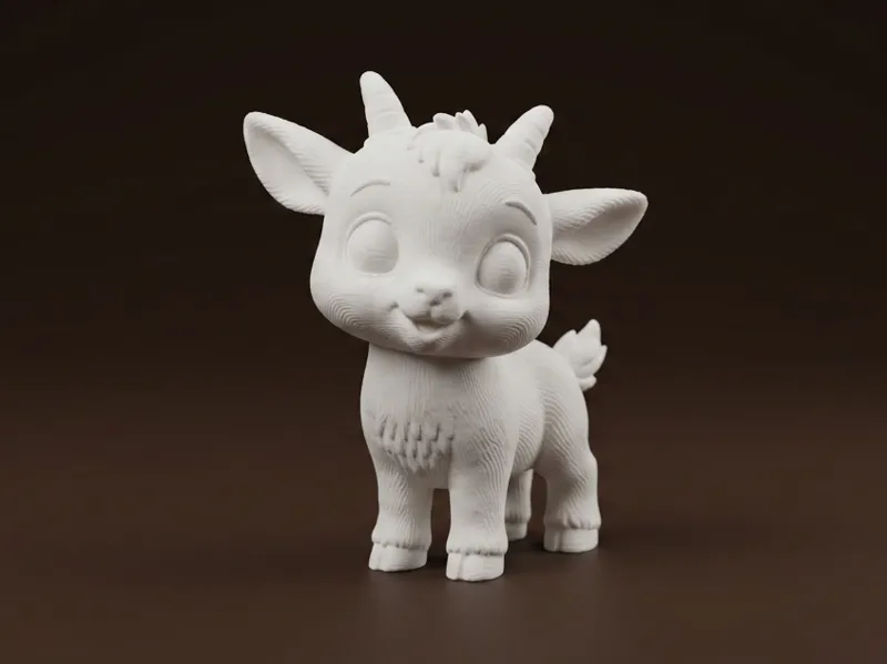 Cute Chibi Kawaii Baby Goat