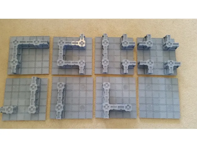Death zone terrain with working door