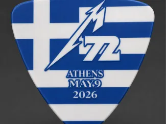 metallica athens europe tour guitar pen
