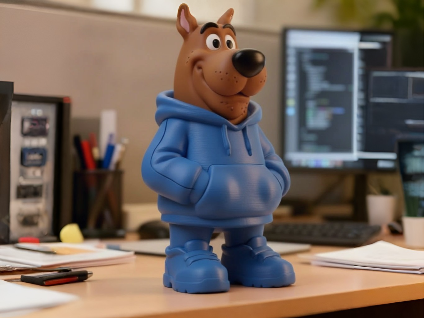 Scooby Doo Hoodie Figure