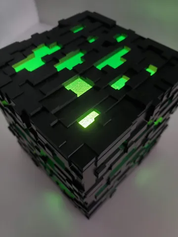 Minecraft Lamp view 4