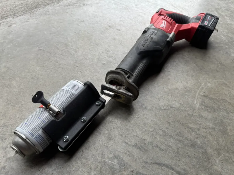 Sawzall Spray Paint Can Shaker 