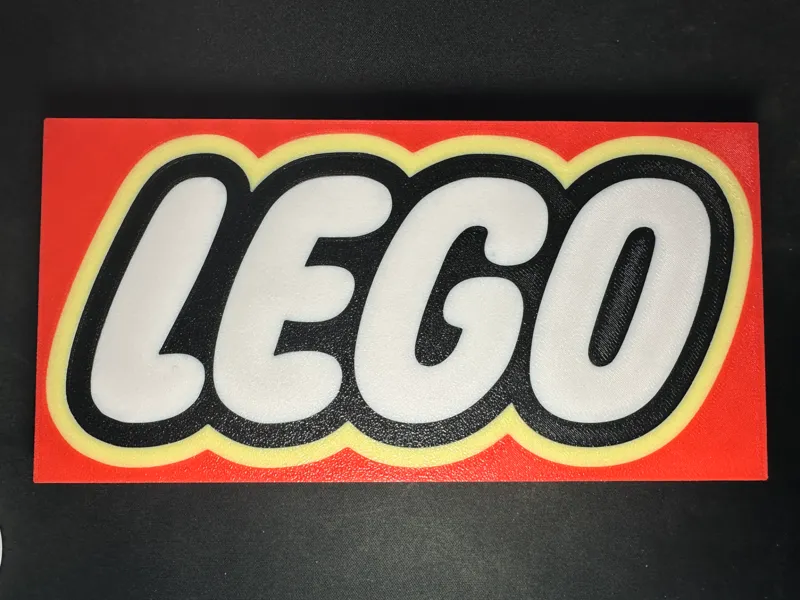 logo LEG0 targa 20x10cm