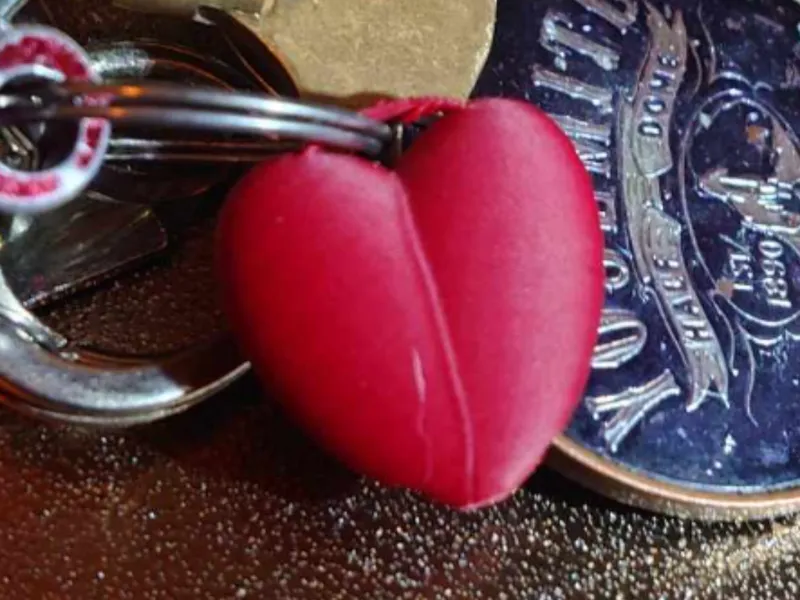 Heart Keychain