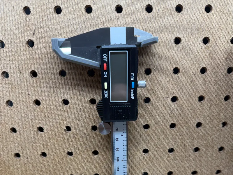 Caliper Hanger for Peg Board/Multi Board