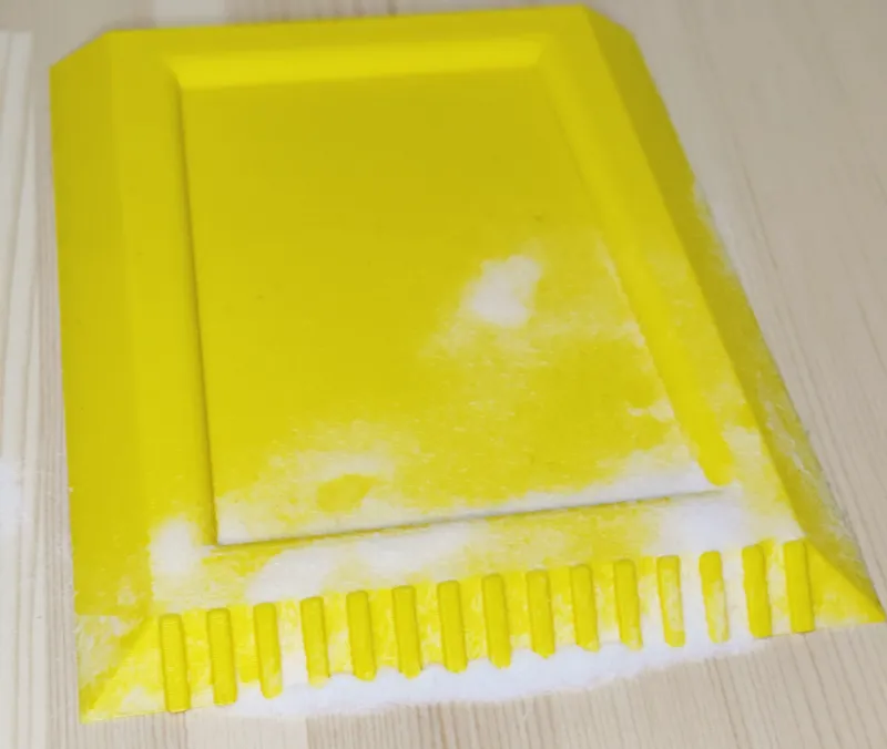 Flat ice scraper (no support)