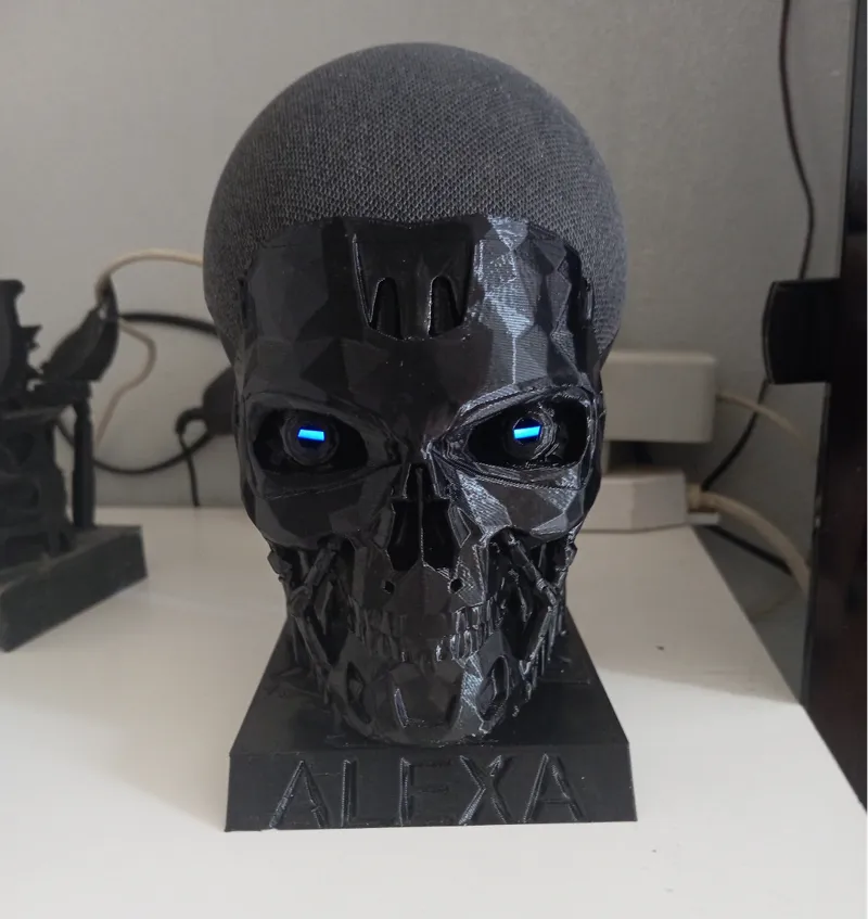T800 alexa skull