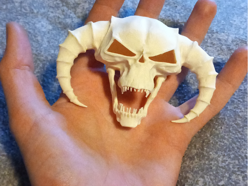 moh head masters of hardcore deamon skull