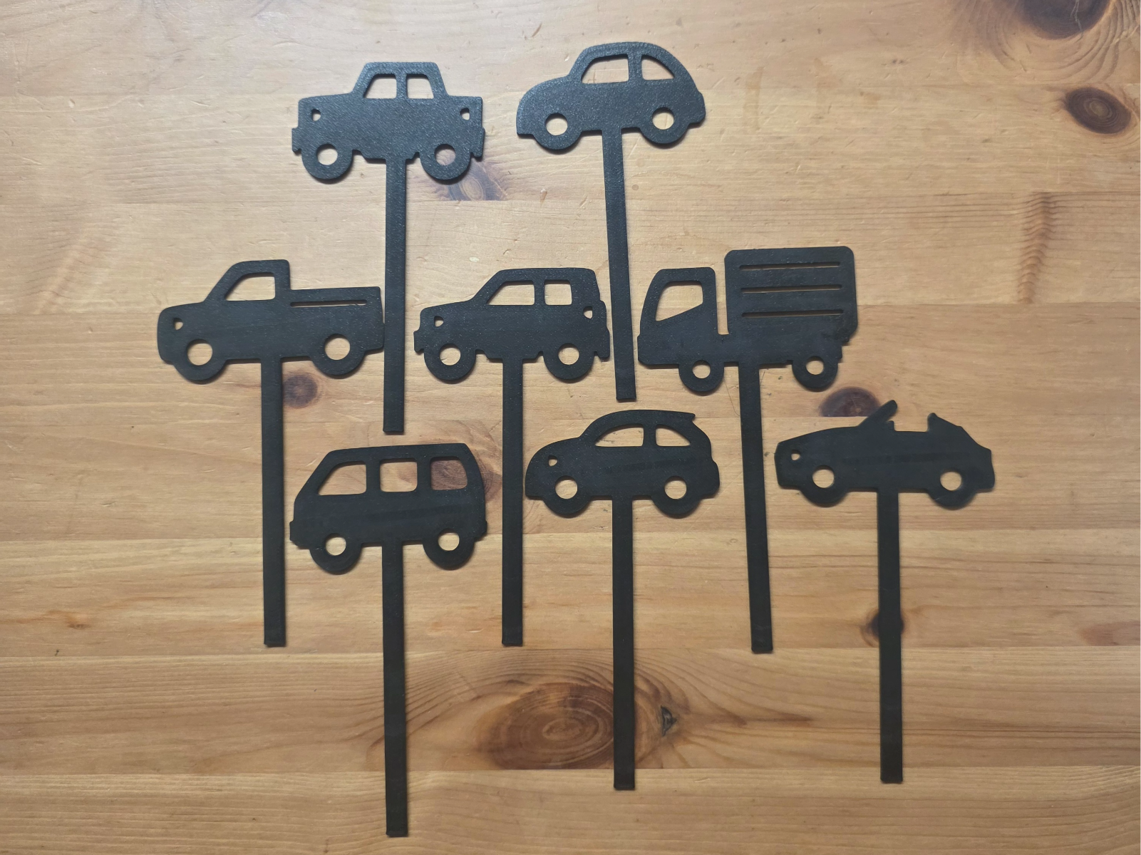 x8 Car Cake Toppers