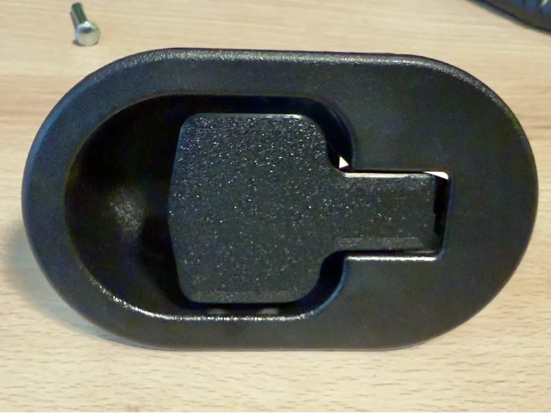Recliner sofa lever and pin