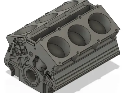 VR38DETT Nissan R35 GTR Engine Block Card Holder