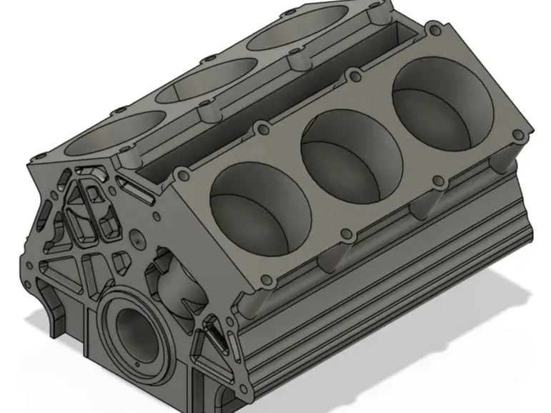 VR38DETT Nissan R35 GTR Engine Block Card Holder