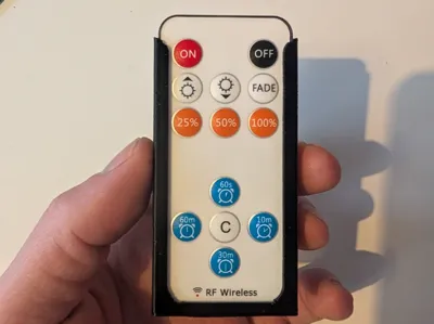 Pautix LED remote (small IR remote) holder
