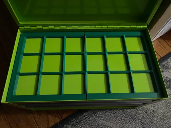 Plateau Gridfinity pour mini caisse à outils Kobalt