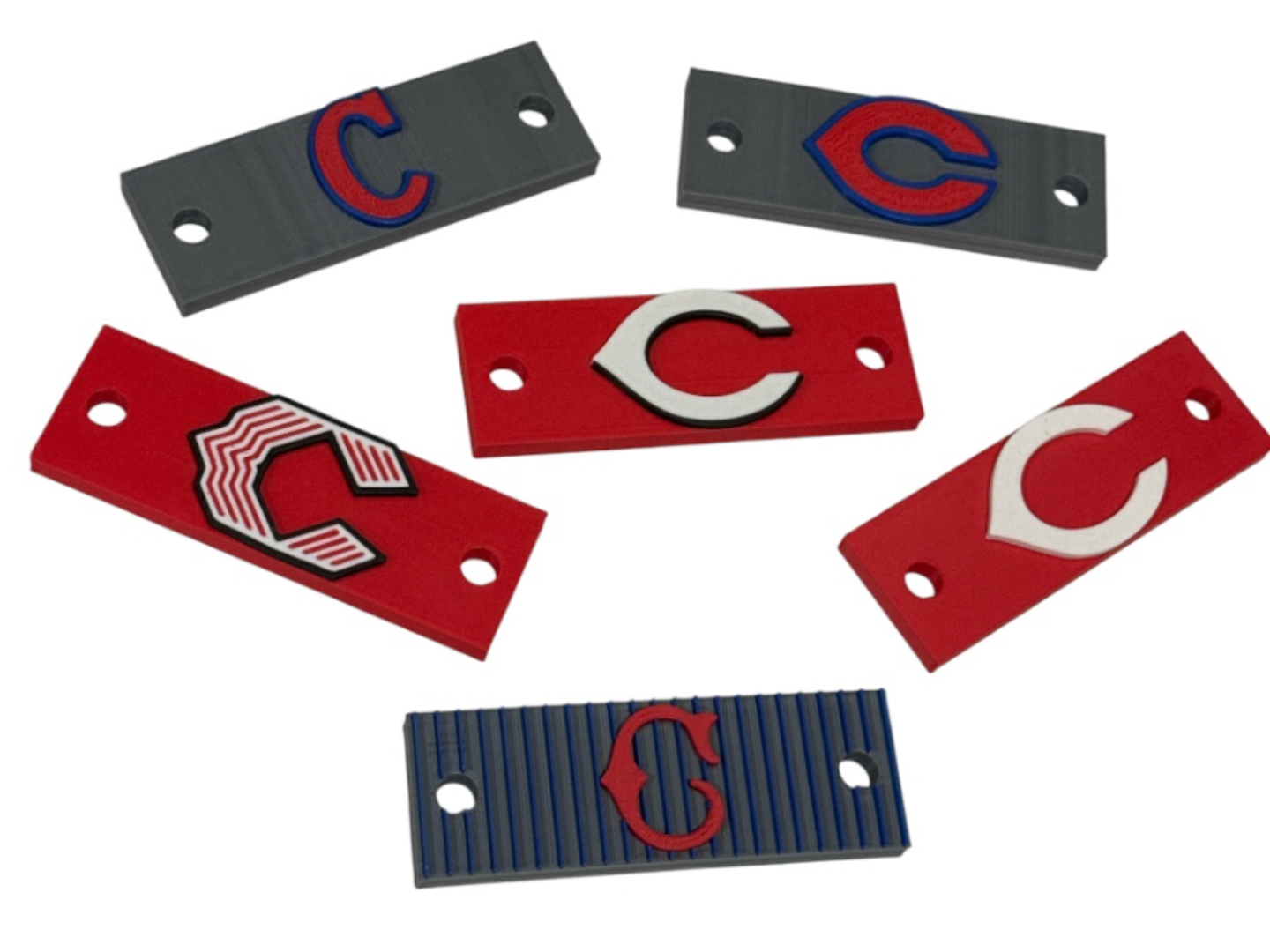 Baseball Cap Logo Plates - Cincinnati Reds