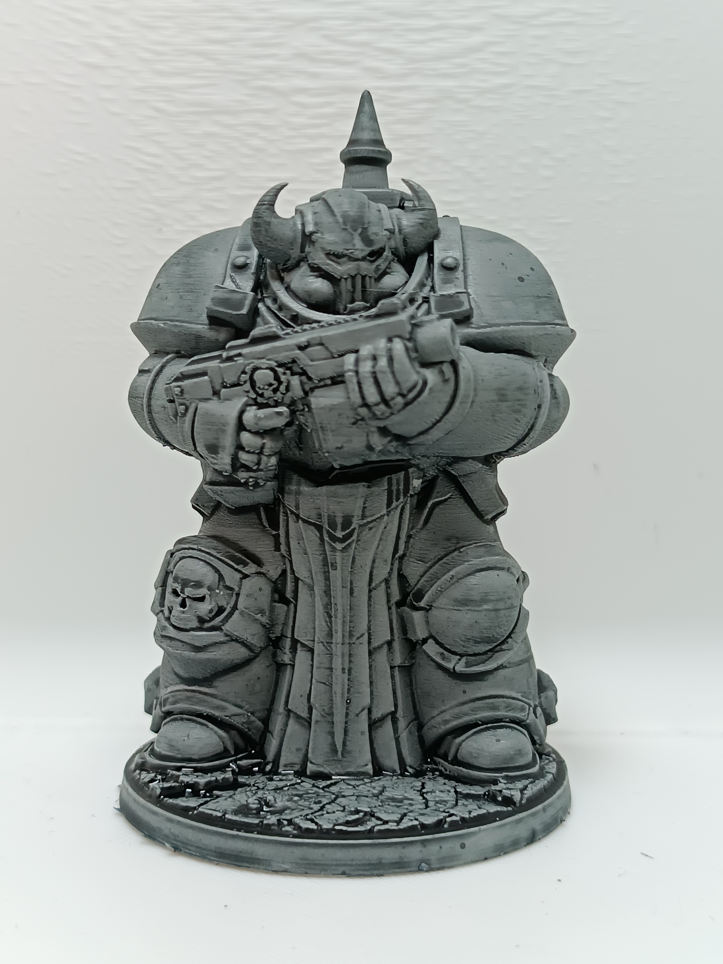 Miniatura 2 do modelo 3D supportless plague warrior