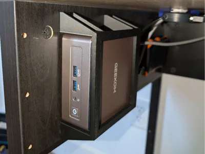 Under-Desk Mount for Geekom A5 Mini PC