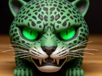 Mini figurine jaguar — photo 2