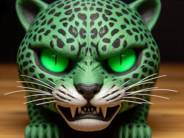 Mini figurine jaguar