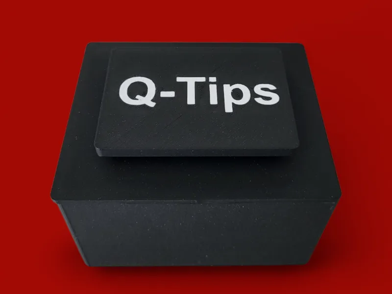 Q-Tip Box