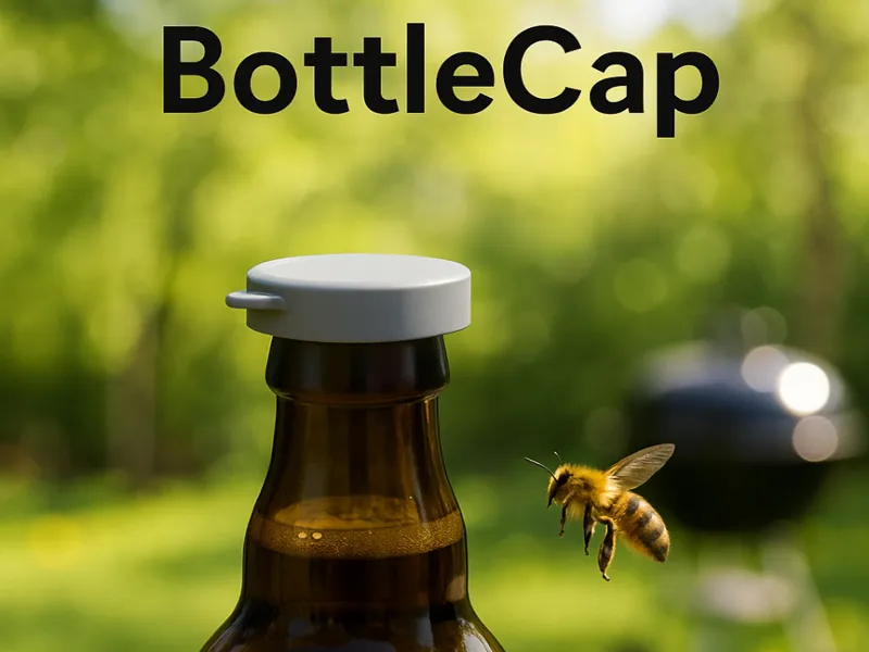 BottleCap - Flaschenverschluss / Insektenschutz