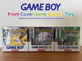 Game Boy Game Display Tray