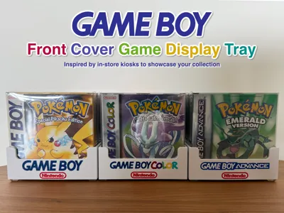 Game Boy Game Display Tray