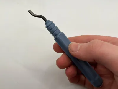 Simple small deburr tool