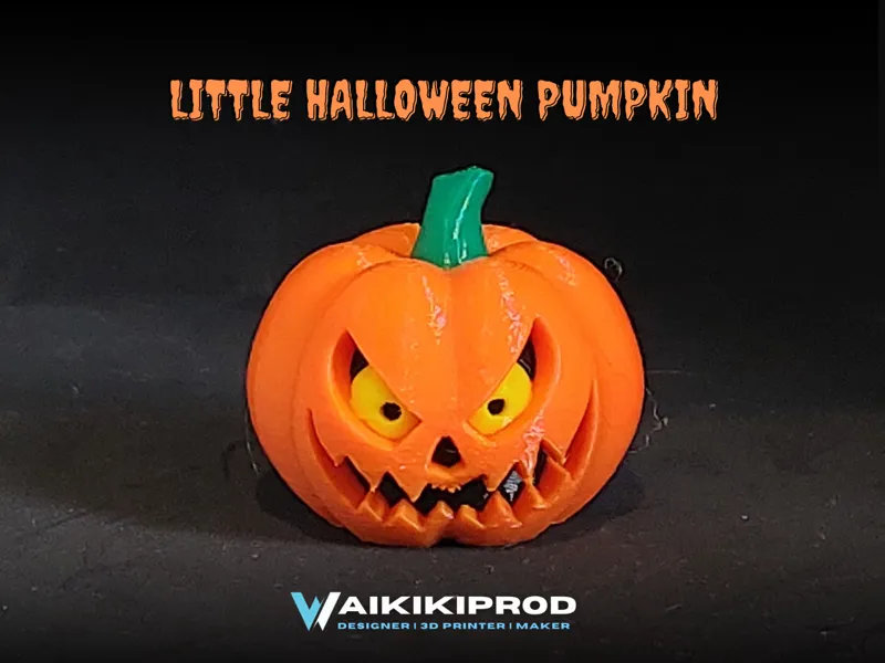 Little Halloween pumpkin