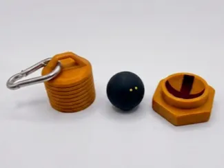 Ultimate Squash Ball Case + Reviver - Quick access