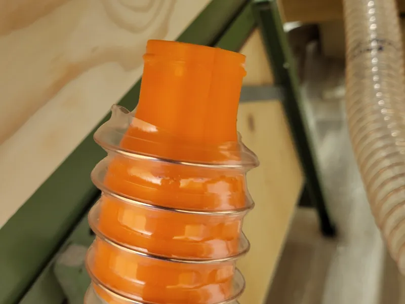 Absauganlage Adapter Triton auf 50er Schlauch