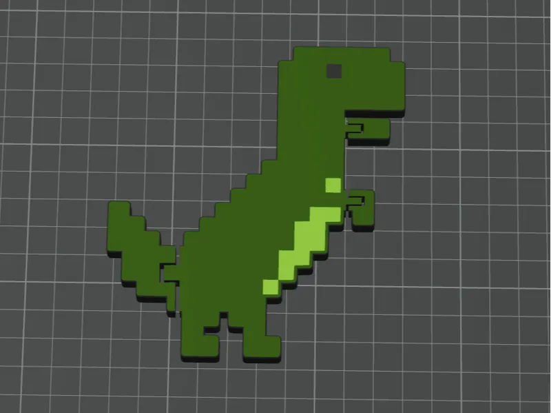 Flexi Pixel Dino