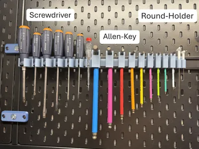 Dovetail-SYSTEM for SKADIS or "Screw-on" - Rail