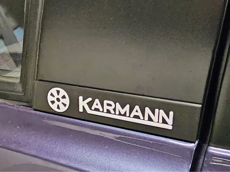 Custom Karmann Scirocco mk2 side badge