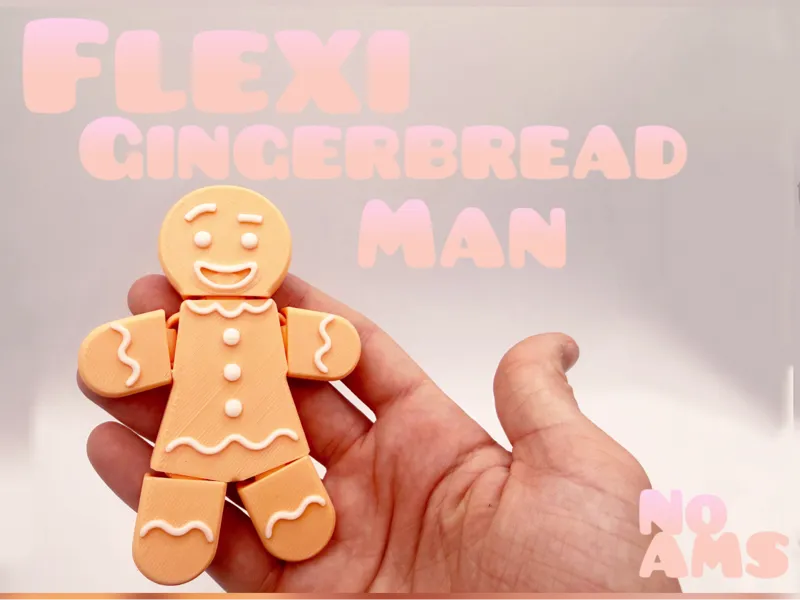 Flexi Gingerbread Man - No AMS