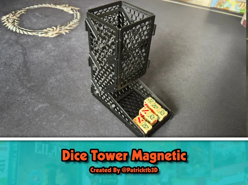 Dice Tower Magnetic Tray Kit