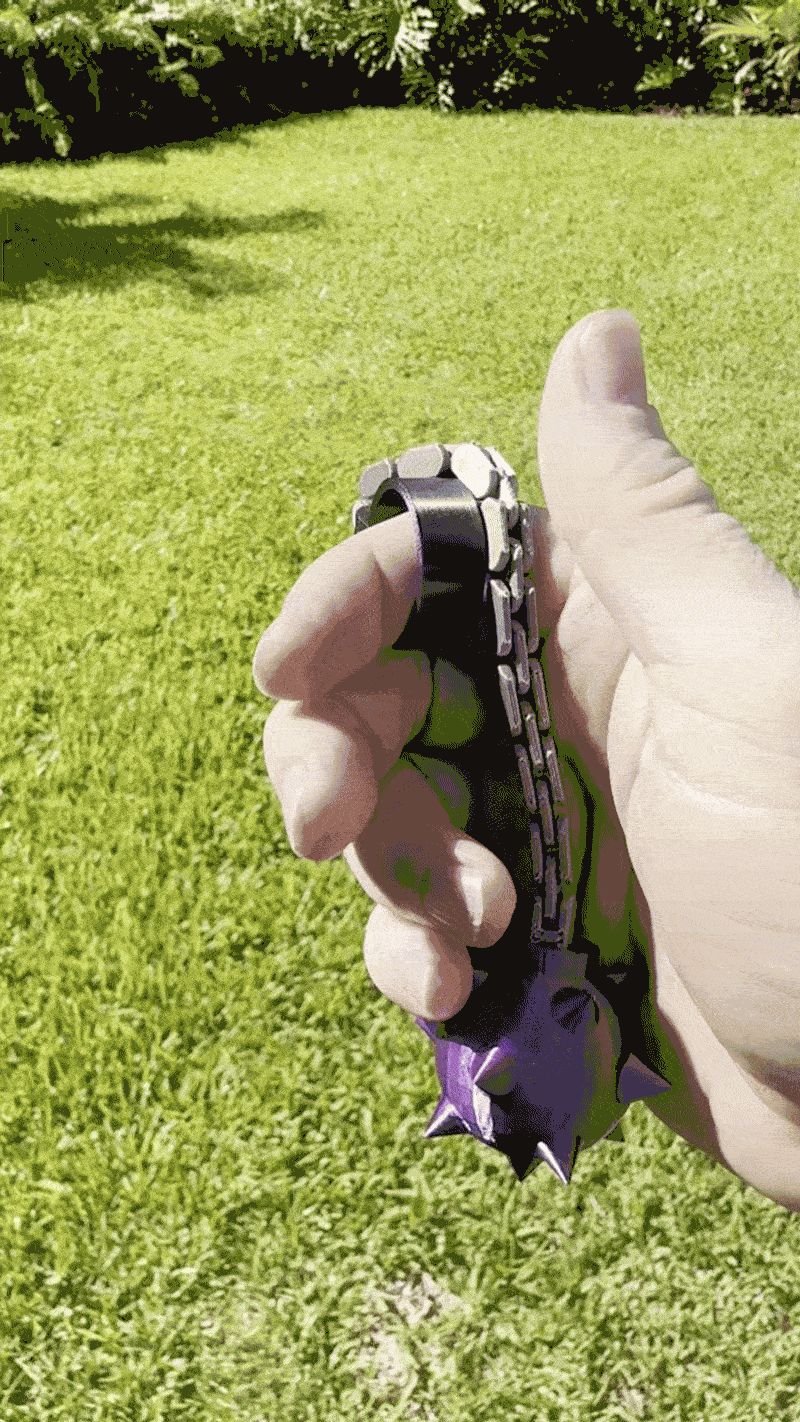 Fingertip Spinning Morningstar Ringchaku