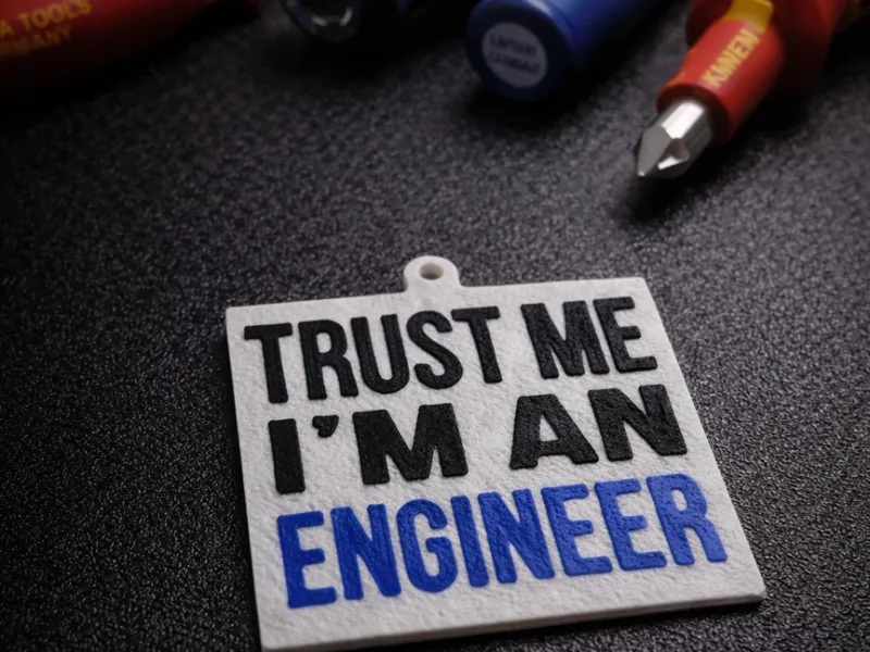 Trust Me, I’m an Engineer – Keychain