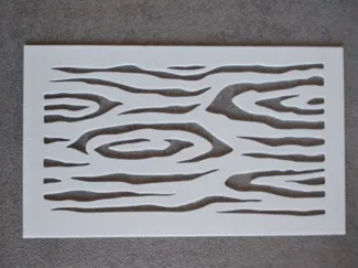 stencil wood plank