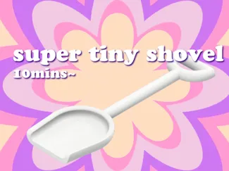 Shug's mini mini shovel