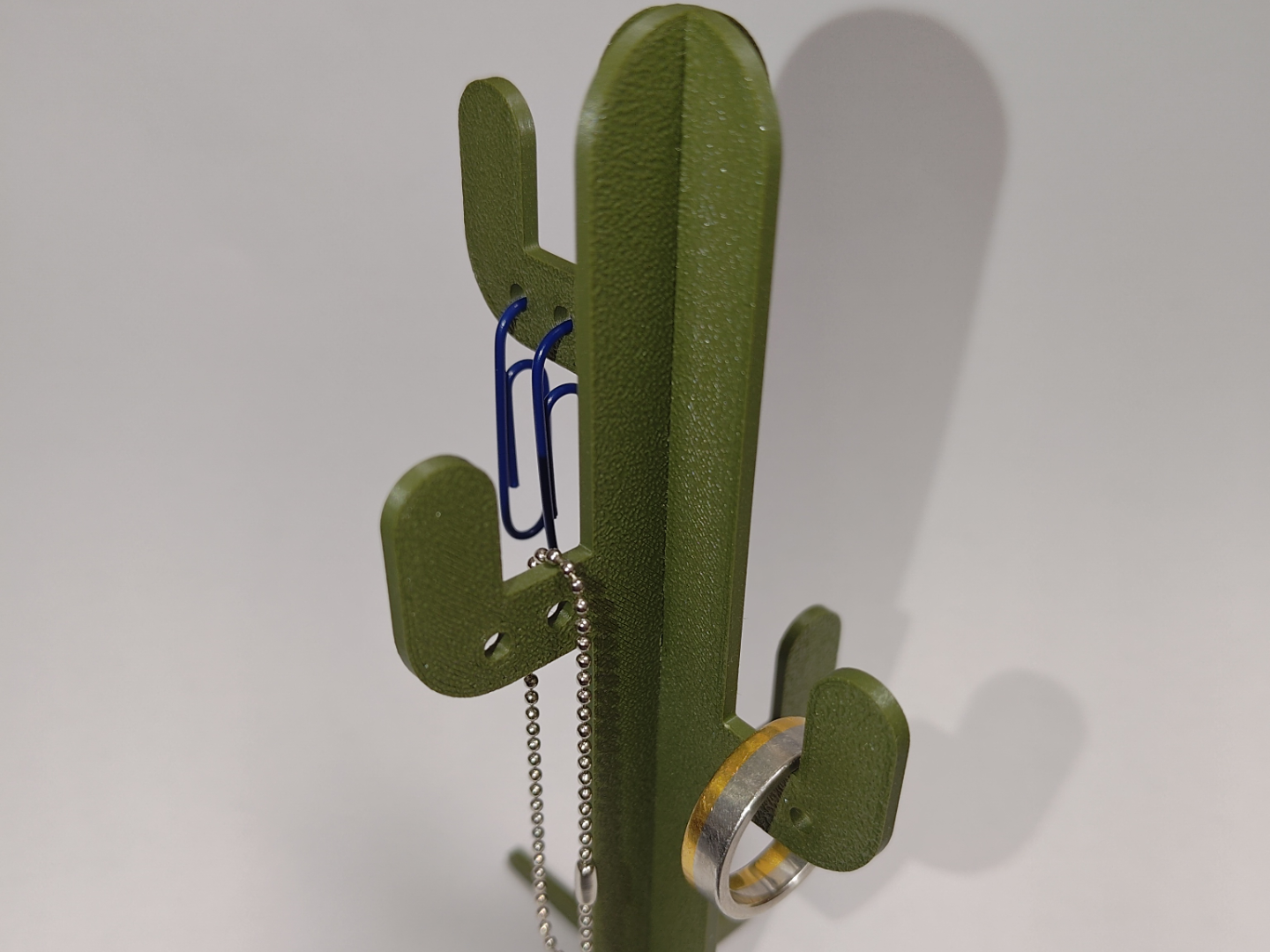Cactus Ring & Earring Stand