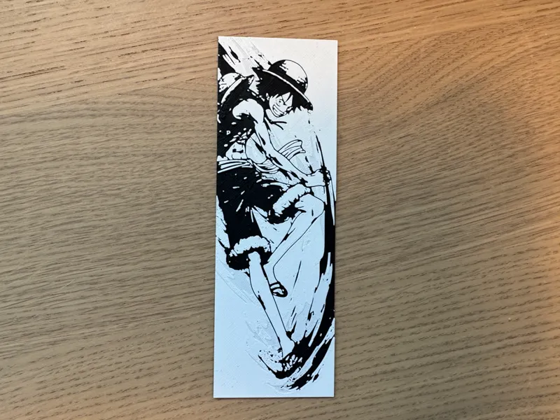 Hueforge luffy one piece