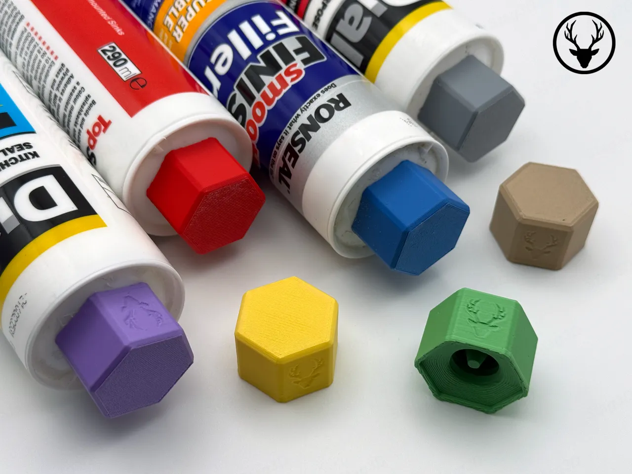 Tube Nuts - Silicone Tube Caps view 2