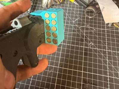 10x Bullet Holder - The Harlet v3 - 1913 Barrel